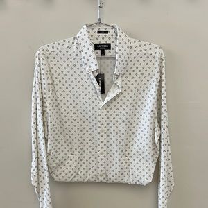 Mens Express Button Up Performance Shirt